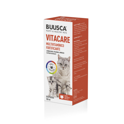 Buusca Vitacare Susp 100ml Gato